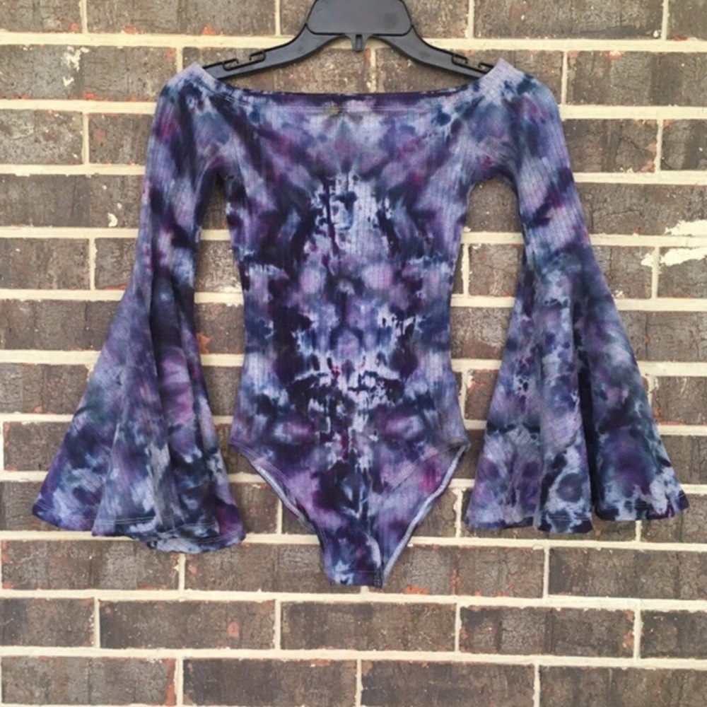 Bell Sleeve Bodysuit by OG Tie Dye Company